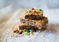Baked Lactation Peanut Butter Chocolate Chip Bars Without Dairy & Gluten