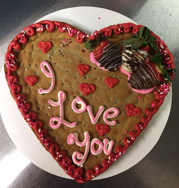 Valentine’s Day Cookie Cake